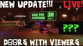 🔴[LIVE] DOORS NEW GAMEMODE UPDATE With Viewers