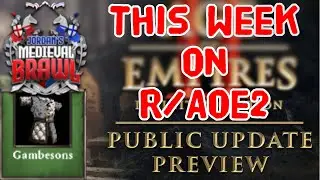 April Public Update Preview, New tech Gambesons, Jordans Medieval Brawls, and much more