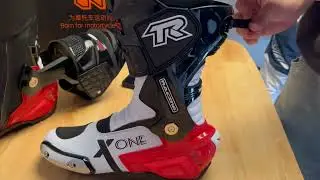 TR TIGER X-ONE MOTORCYCLE RACING BOOTS