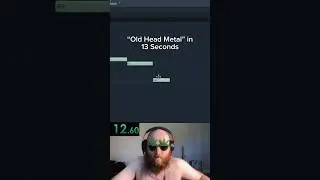 Old Head Metal in 13 Seconds 😂 #flstudio #speedun #speedrunning #flstudio20 #metal