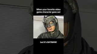When your favorite video game character goes out sad but it&rsquo;s Batman