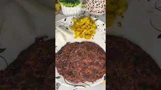 Healthy &tasty Laal saag paratha 🫓 |#shorts #shortfeeds #ytshorts #trending #viral #food
