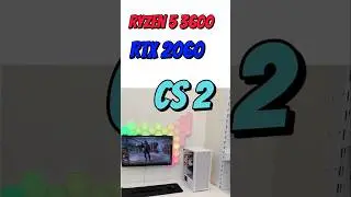 ФПС в КС 2 ПК за 45к #3600 #rtx2060 #cs2 #пк #сборкапк