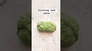 How I join new yarn to my #knitting
