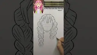 How to draw Mitsuri Kanroji🍡#mitsurikanroji #kny #demonslayer #demonslayeredit #viralvideo #shorts