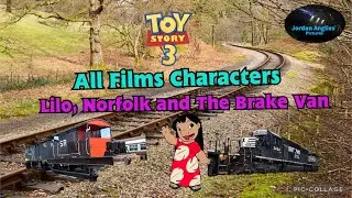 All Films Characters - Toy Story 3: Lilo, Norfolk and The Brake Van | Trainz InShot Remake 2025