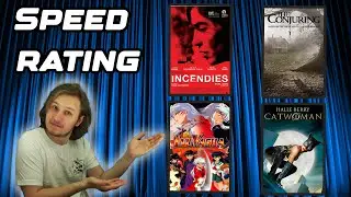 Les SPEED RATING de Petersora4 - Incendies / La Conjuration / Inuyasha / Catwoman /etc