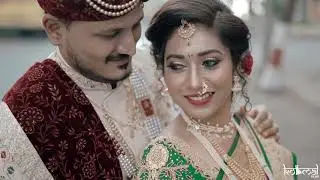 Cinematic Wedding Teaser 2022 | Abhishek & Prajakta | Marathi | KOMAL FILMS