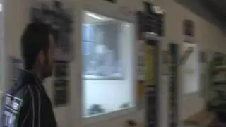 Tony Oakey prepares at the TKO Gym