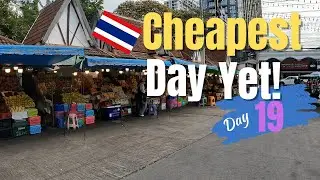 My Cheapest Day Yet   Eating for $9 in Thailand   Day 19