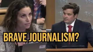 Fearless reporter exposes US government&rsquo;s claims on Gaza, rattles spokesperson | Janta Ka Reporter