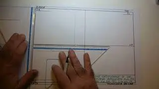 Proiezione ortogonale parallelepipedo appoggiato sul PO