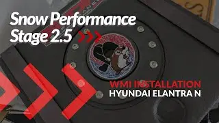 Установка системы Snow Performance Stage 2.5 WMI на Hyundai Elantra N 2023 года выпуска