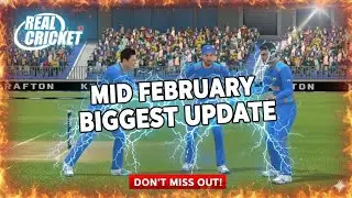 Krafton new surprise//real cricket biggest update coming soon//real cricket new update release date