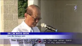 Remembering Lim Bo Seng, Singapore's war hero - 29Jun2014