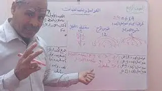 رياضيات للصف الرابع (العوامل والمضاعفات)