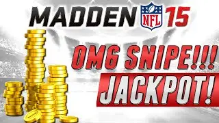 MUT 15 - BEST SNIPE EVER! OMG!!! Madden 15 Ultimate Team COIN JACKPOT!