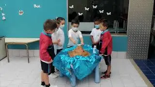 CLASE MINIONS  (Infantil 5 ) EL VOLCÁN DE LA PALMA