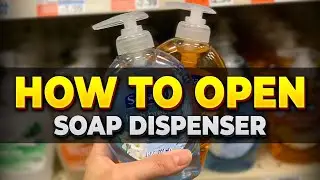How to Unlock Hand Wash Bottle | How to Unlock Face Wash | Unlock Soap Dispenser | Dettol Bottle