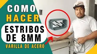 Como Hacer Estribos De 8 mm ( Tutorial )