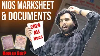 How to Collect NIOS Marksheet, Migration & TC | NIOS Class 10 & 12th Original Marksheet