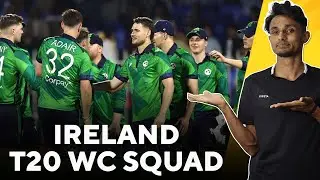 Ireland Men's T20 World Cup 2024 squad