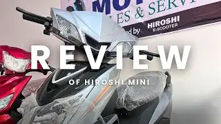 Hiroshi Mini Electric scooty ke features #newvlog #trendingvideo #explorepage #vlogger #viralvideo 