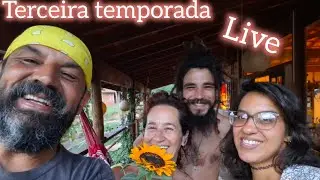 Live Terceira temporada findando, alegria entre amigos!
