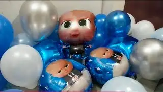 #BABYBOSS#💙💧⚪👤👣👁‍🗨🗨🧢🐋🐳🐬🐟FOILBALLOONS#COLORFULLBAAALLOONS#BLOWPOP#SATISFIYINGVIDEO