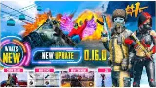 pubg mobile new update 0.16.0 I explaind new modes or udates