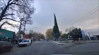 Recorriendo la calle Mathus Hoyos. Bermejo. Guaymallen. Mendoza. (09.06.2023)