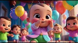 Peekaboo Party Song &Rhyme for kids🎵