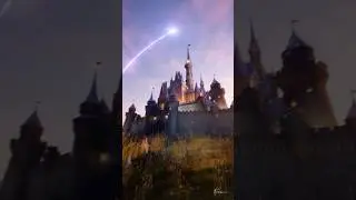 Disney Castle REAL LOCATION! FINALLY FOUND IT😇 CGI by @olivervisualfx #cgi #disney #disneyland