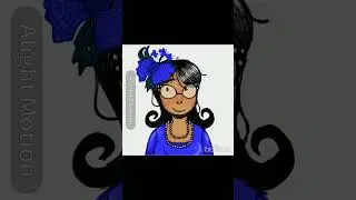 [SPEEDPAINT] Me as Ms. Peacock from CLUE!! || #Cluedo #mrspeacock #selfportrait