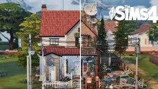 Rundown House Renovation 🏡 | Limited Packs Build | The Sims 4 | Stop Motion (No CC)