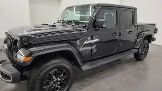 2023 JEEP GLADIATOR SPORT S MAX TOW PKG LOADED BLACK 4K WALKAROUND 24T49A SOLD!