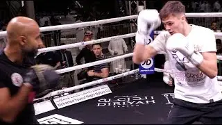 HIGHLY-TALENTED (HOPEY PRICE) OFFICIAL PUBLIC WORKOUT WITH TRAINER DAVE COLDWELL IN SAUDI ARABIA