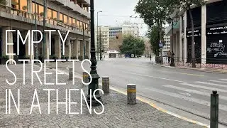 Athens Lockdown March 23-31, 2020 || Living in Greece