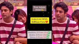 [9 Sept] Clear as Real Our Sidharth Always in Our Hearts❤️ | Best Conversation B/W SidNaaz Fans