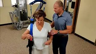 Therapy Harness Rail System: Gait & Balance Fall Protection Rehab For People in home & in hospitals