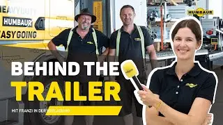 Behind the trailer - In der Verladung bei Humbaur