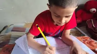 Std1... English workbook... Home work💫 Match the beginning Sound Words💫 Hanin ki Homework Series