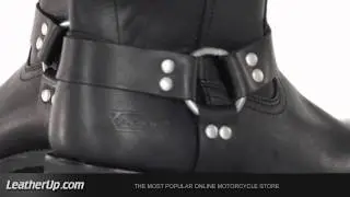 1442 Xelement Men's Classic Motorcycle Harness Biker Boot at LeatherUp.com