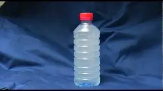 Watch supercooled water freeze