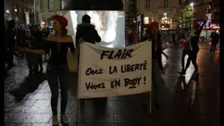 FLAIR x URBAN ACT : Body - Street Projection / Projection de Rue (Human Projection)
