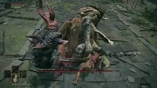 Margit Hitless, Ng+7, RL1, no Buffs/Talismans, +0 Highland Axe