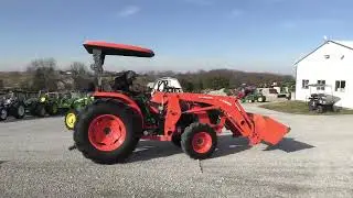 2014 Kubota MX5200 Open Station Tractor w/ Loader & Canopy Top! For Sale by Mast Tractor Sales
