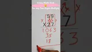 No Calculator ❌/All 2 Digit Multiplication Tricks in One Video😱/All Tricks/#shorts #education #viral