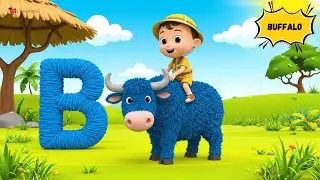 🎶 Песня ABC &laquo;Сафари: Цветная пряжа&raquo; с животными | Учим алфавит, цвета и звуки животных от A до Z ...