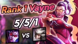 Vayne Vs Camille - Challenger Gameplay Rank 1 Vayne